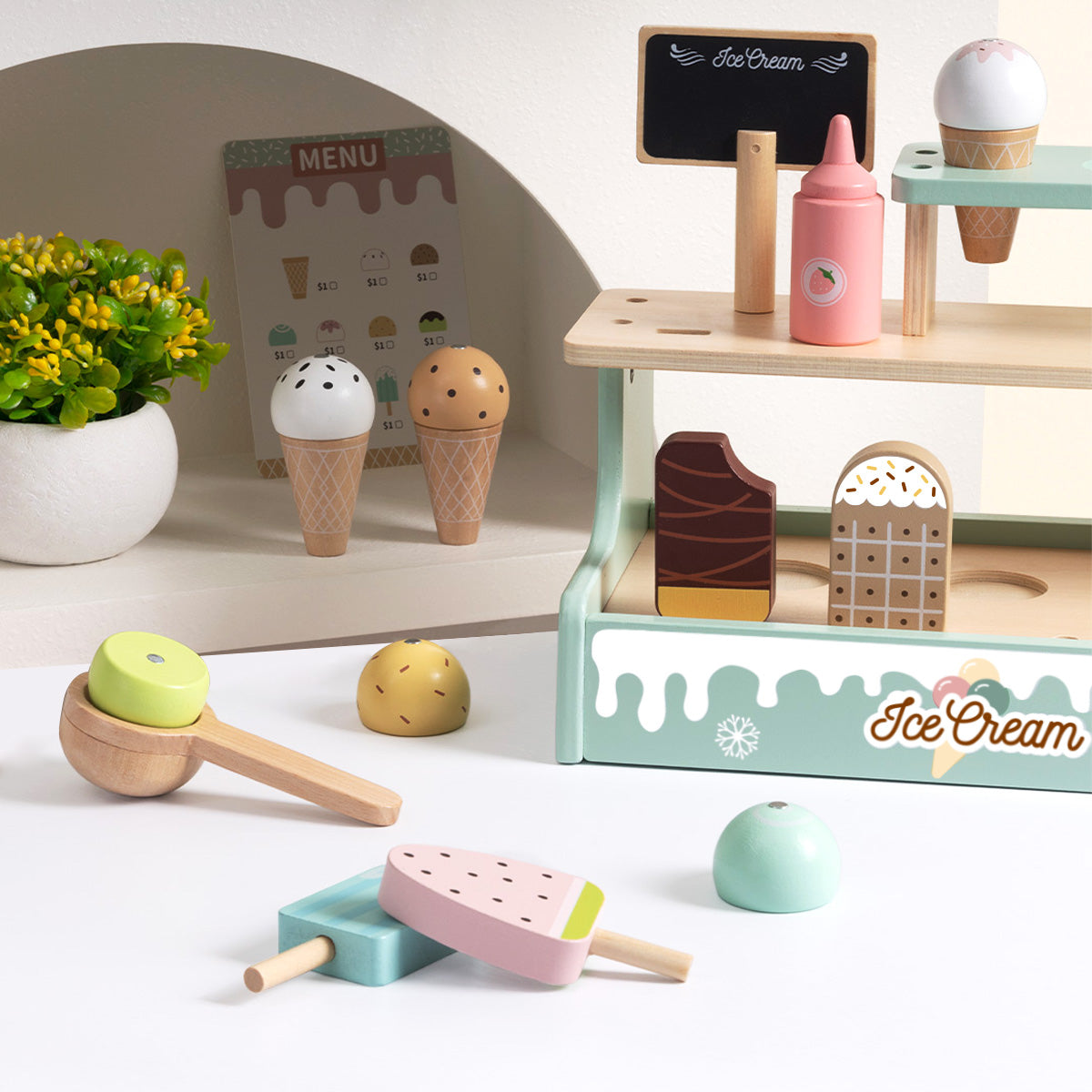 TOOKYTOY Ice Cream Shop---TJ119 – Tooky