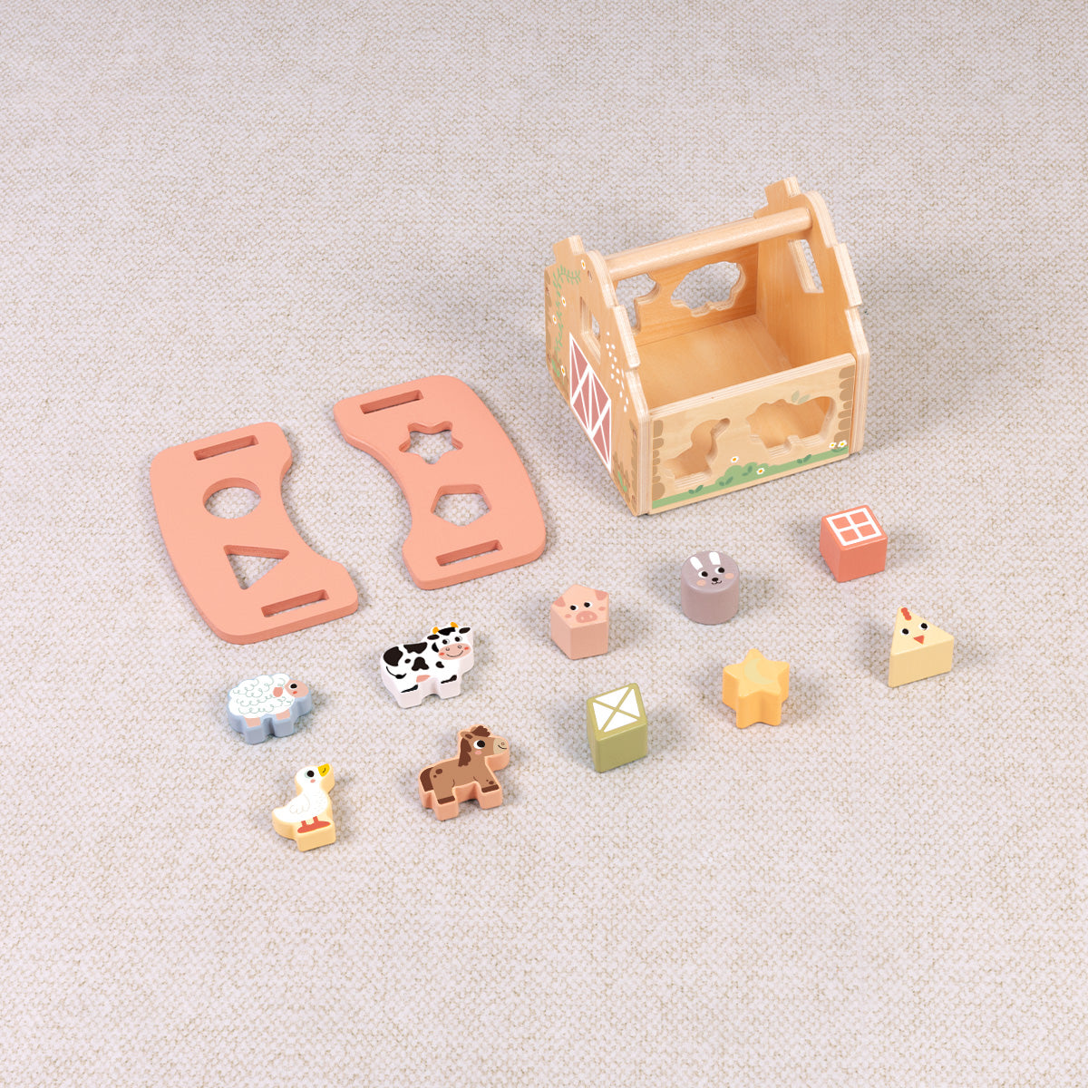 Shape Sorter Barn---TJ133N