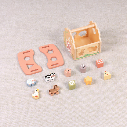 Shape Sorter Barn---TJ133N