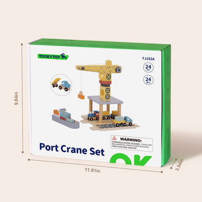 TOOKY TOY Port Crane Set---TJ192A