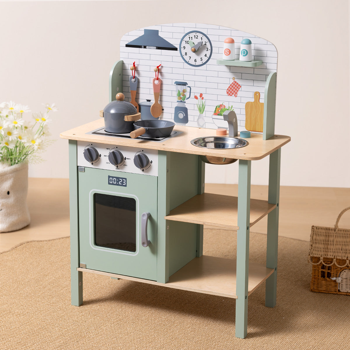 TOOKY TOY Kitchen Set---TJ250