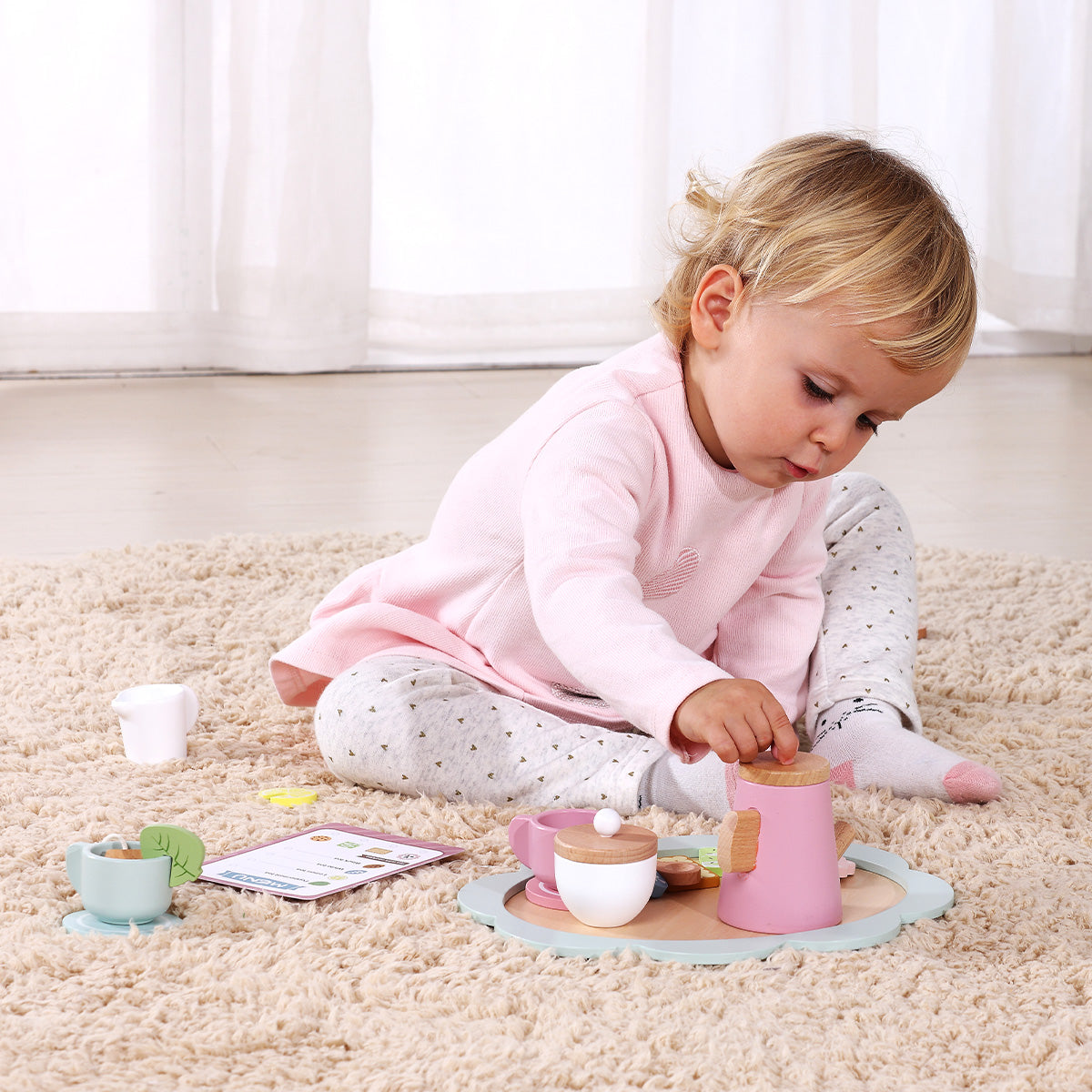 TOOKY TOY Afternoon Tea Set---TJ271