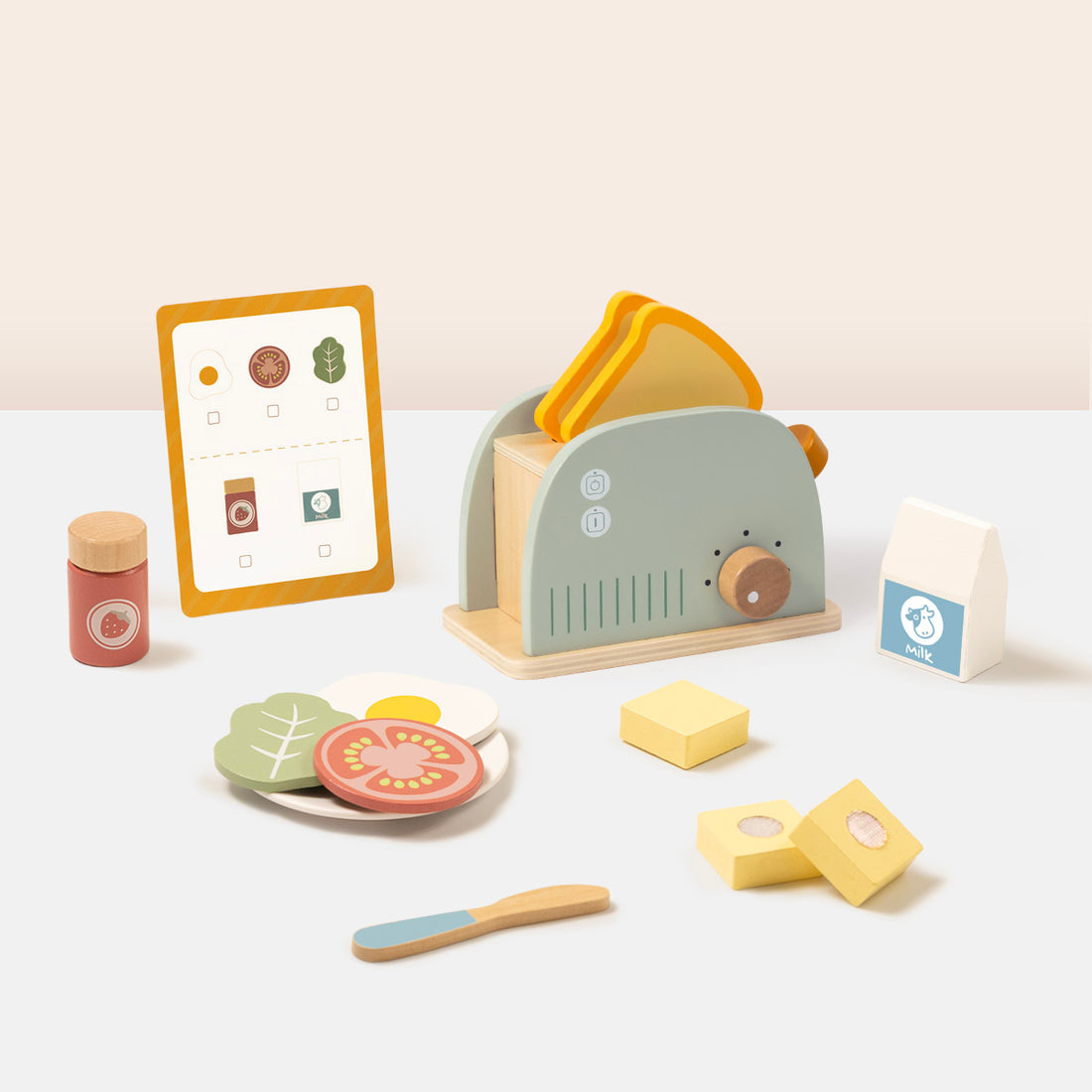TOOKYTOY Toaster Set---TJ272