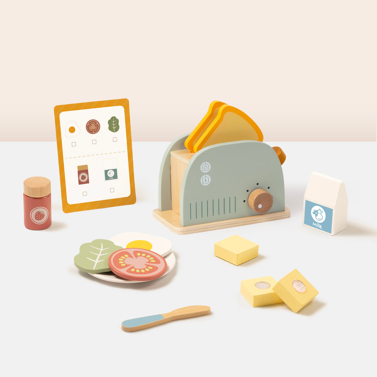 TOOKYTOY Toaster Set---TJ272