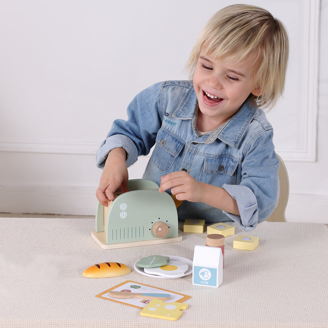 TOOKYTOY Toaster Set---TJ272