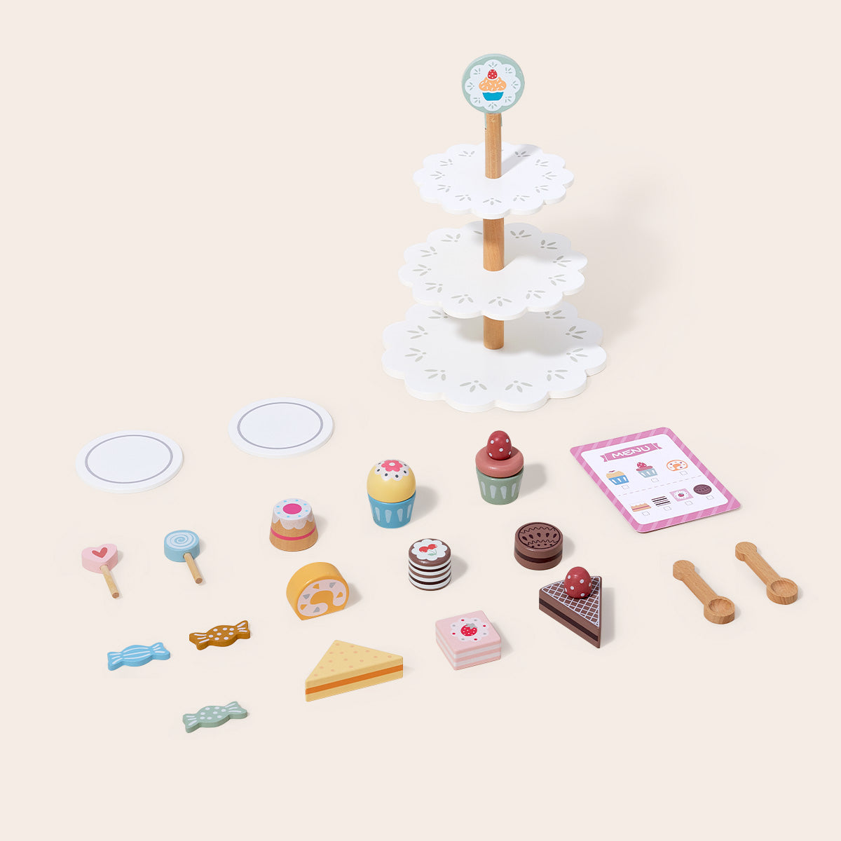 TOOKY TOY Dessert Stand---TJ273