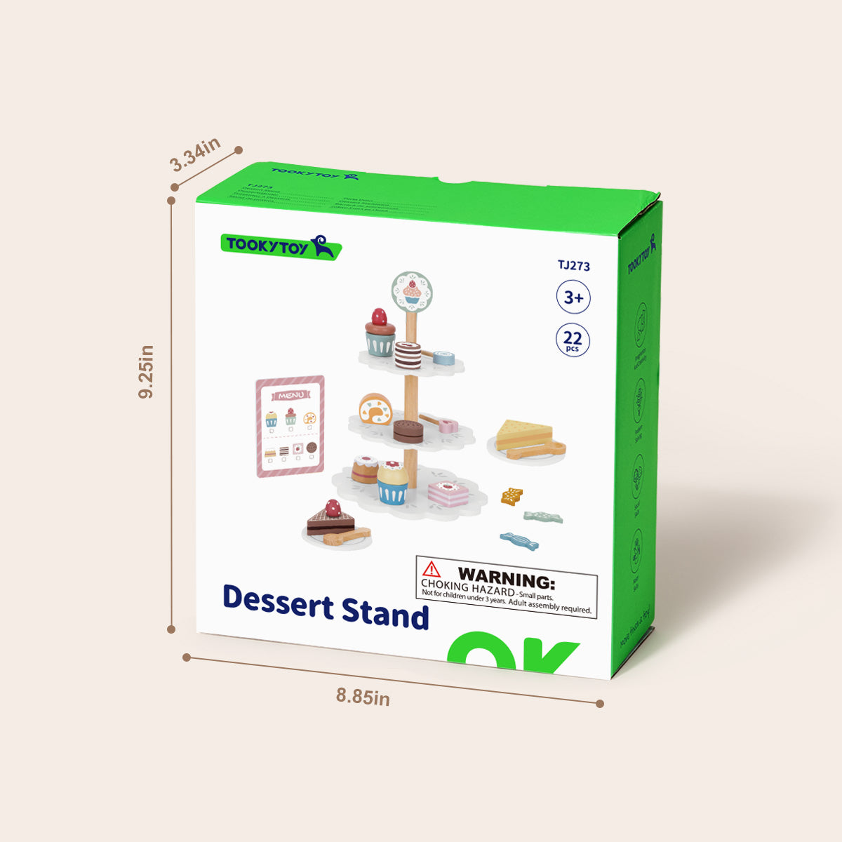 TOOKY TOY Dessert Stand---TJ273