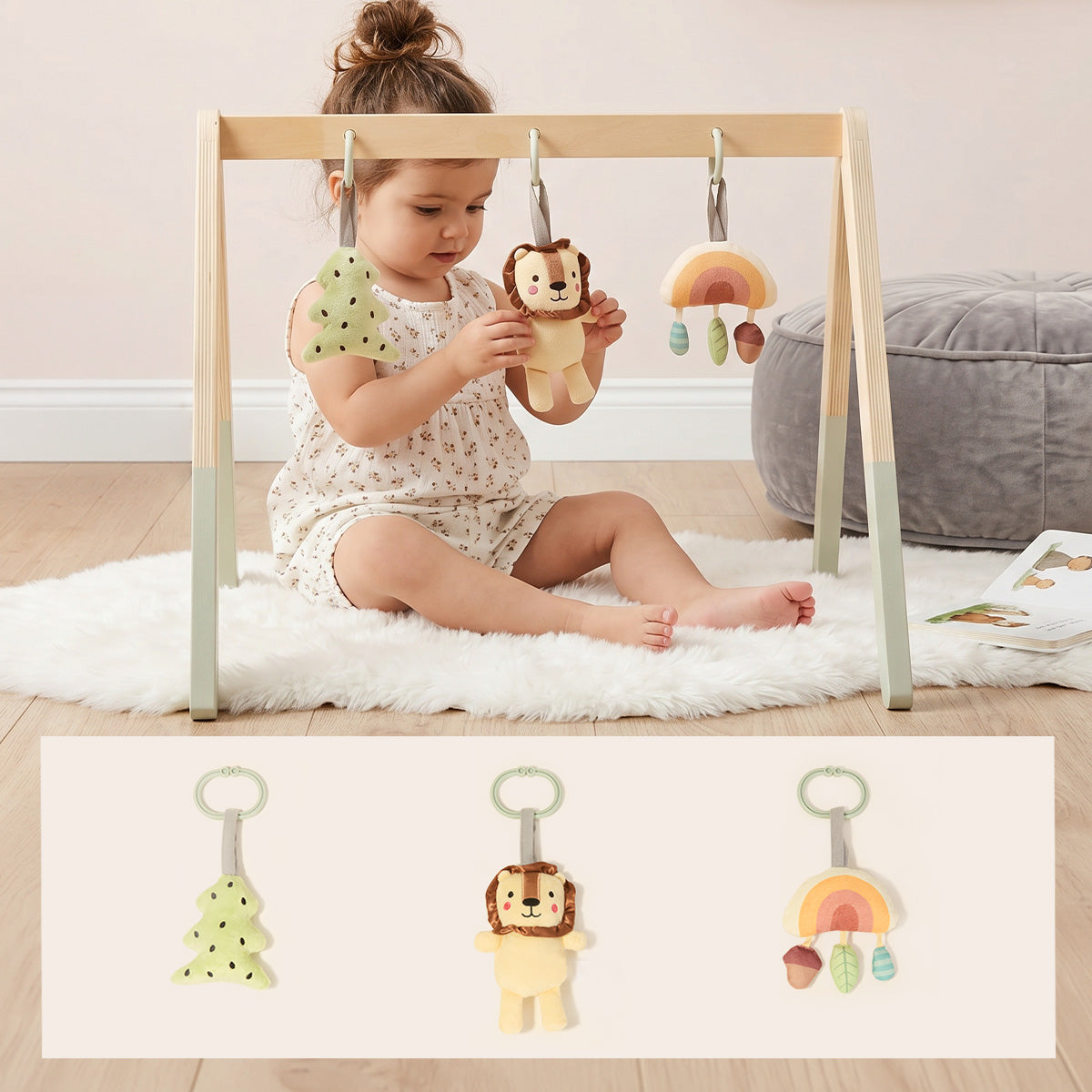 TOOKY TOY Baby Gym---TJ386