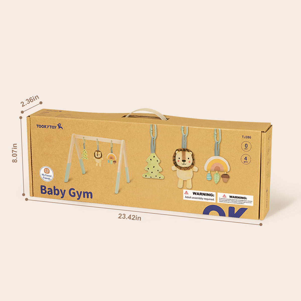 TOOKY TOY Baby Gym---TJ386