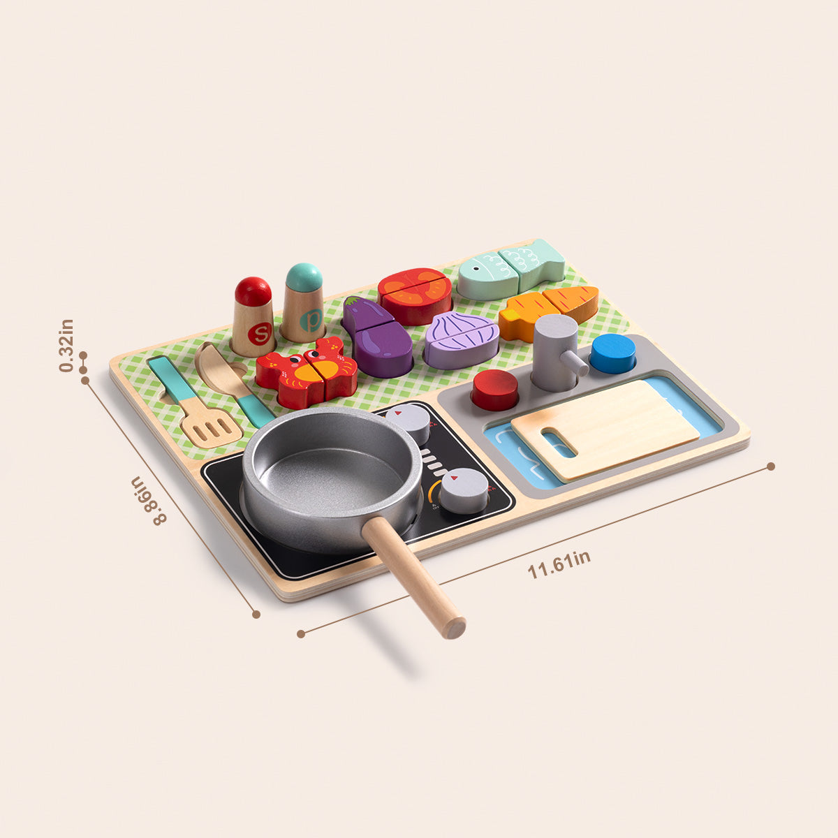 TOOKYTOY Kitchen Play Set---TJ453 – Tooky