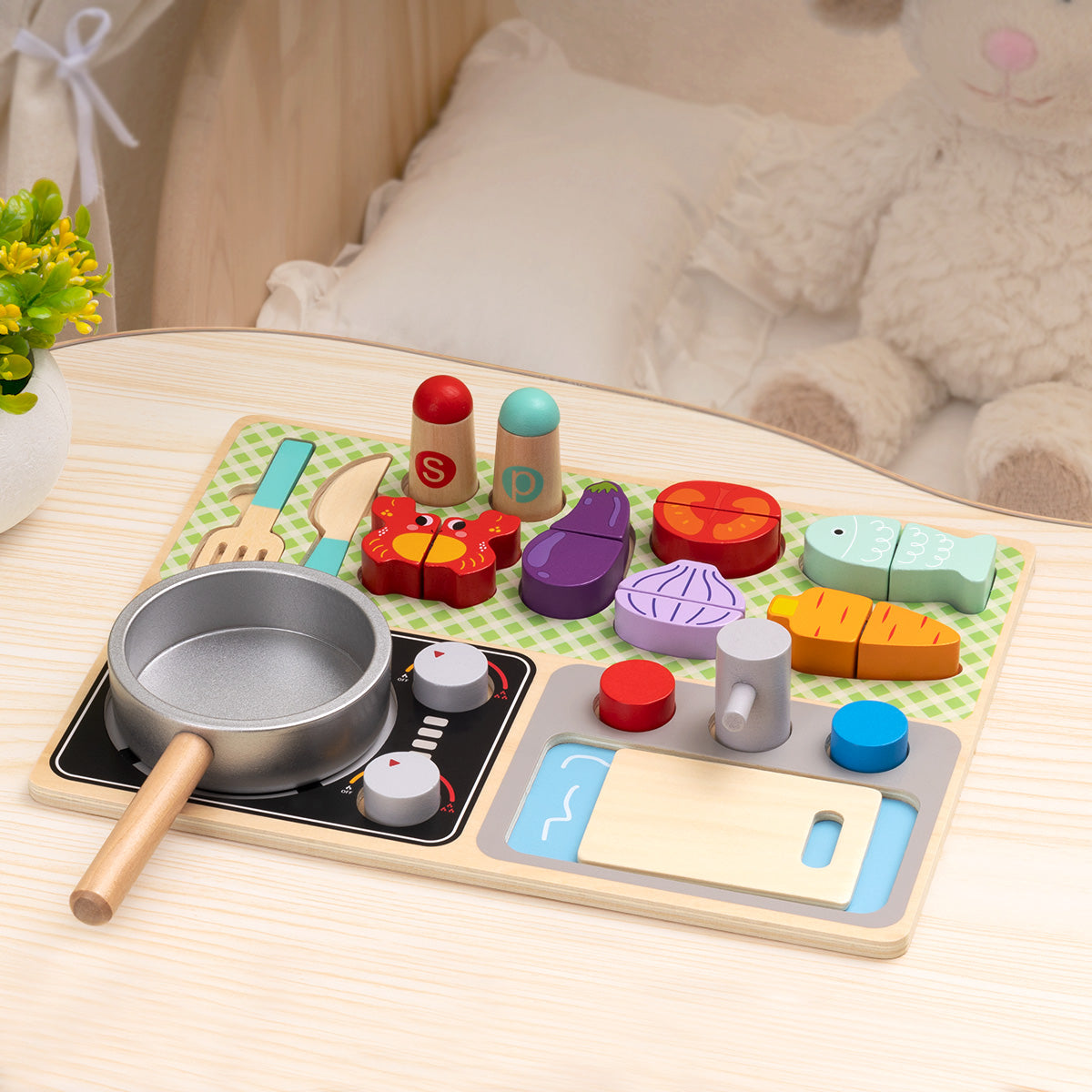 TOOKYTOY Kitchen Play Set---TJ453 – Tooky