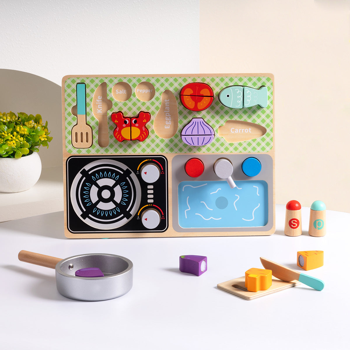TOOKYTOY Kitchen Play Set---TJ453 – Tooky