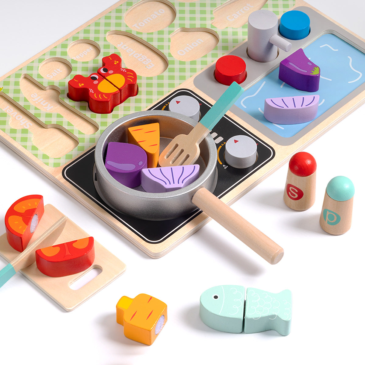 TOOKYTOY Kitchen Play Set---TJ453