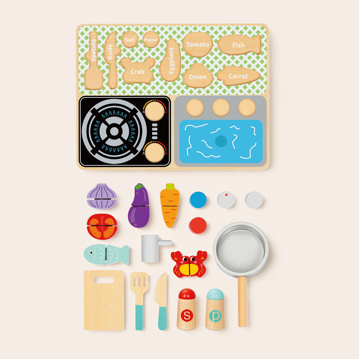 TOOKYTOY Kitchen Play Set---TJ453 – Tooky