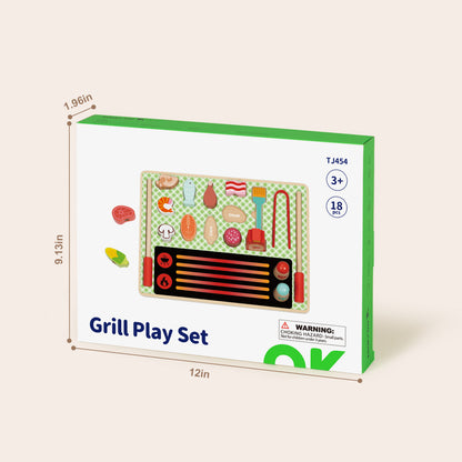 TOOKY TOY Grill Play Set---TJ454