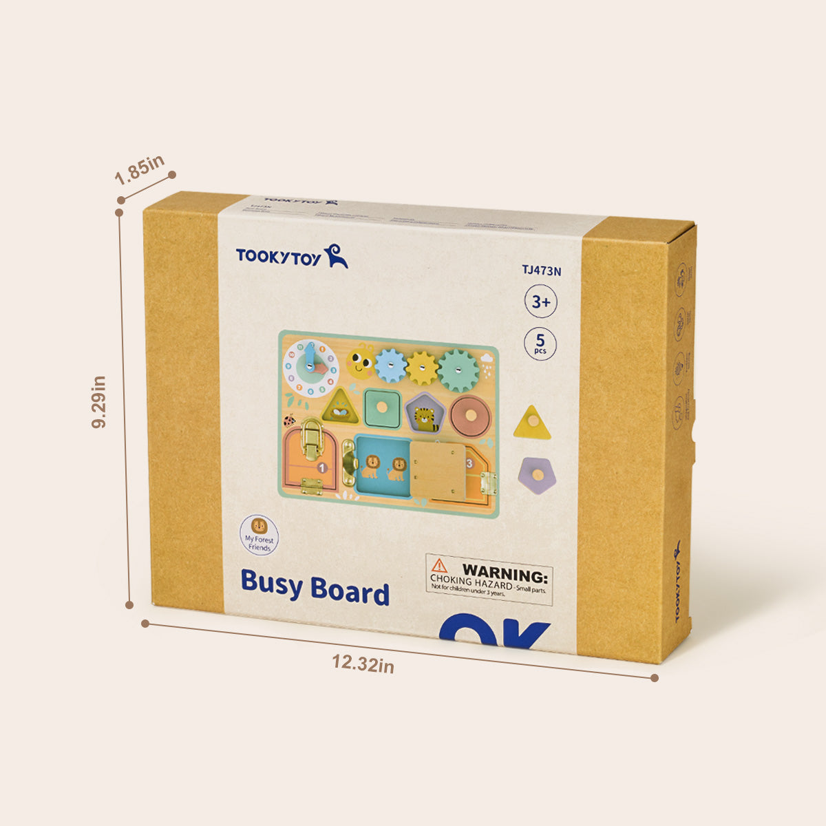 TOOKY TOY Busy Board---TJ473N