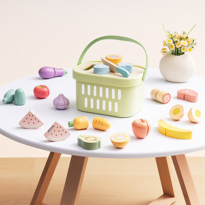 TOOKY TOY Cutting Food Set---TJ537N