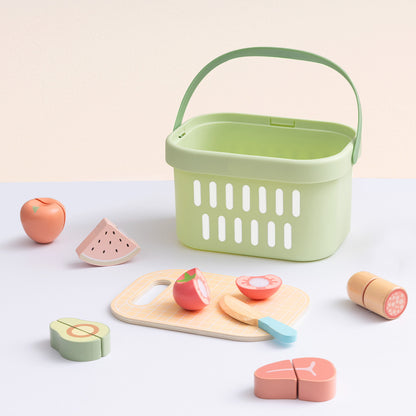 TOOKY TOY Cutting Food Set---TJ537N
