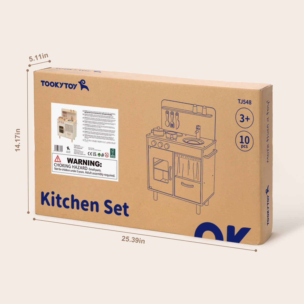 TOOKY TOY Kitchen Set---TJ548