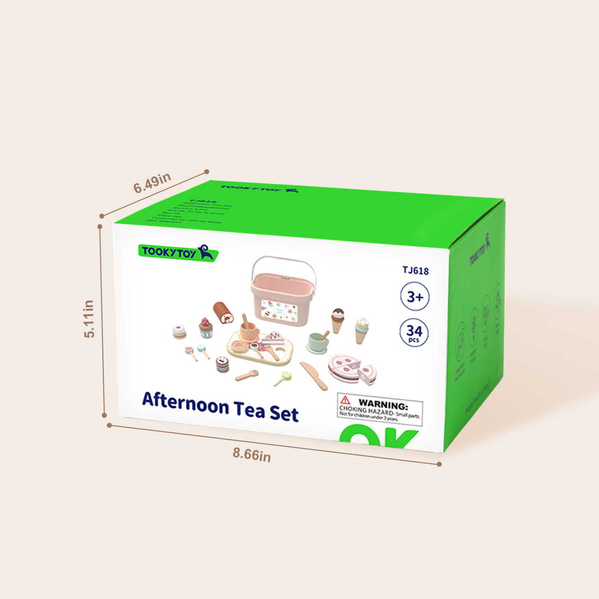 TOOKYTOY Afternoon Tea Set---TJ618