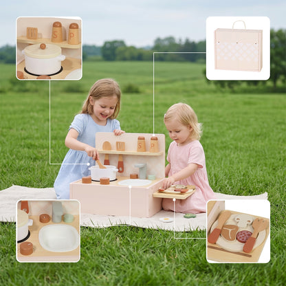 TOOKY TOY Kitchen Set---TJ754