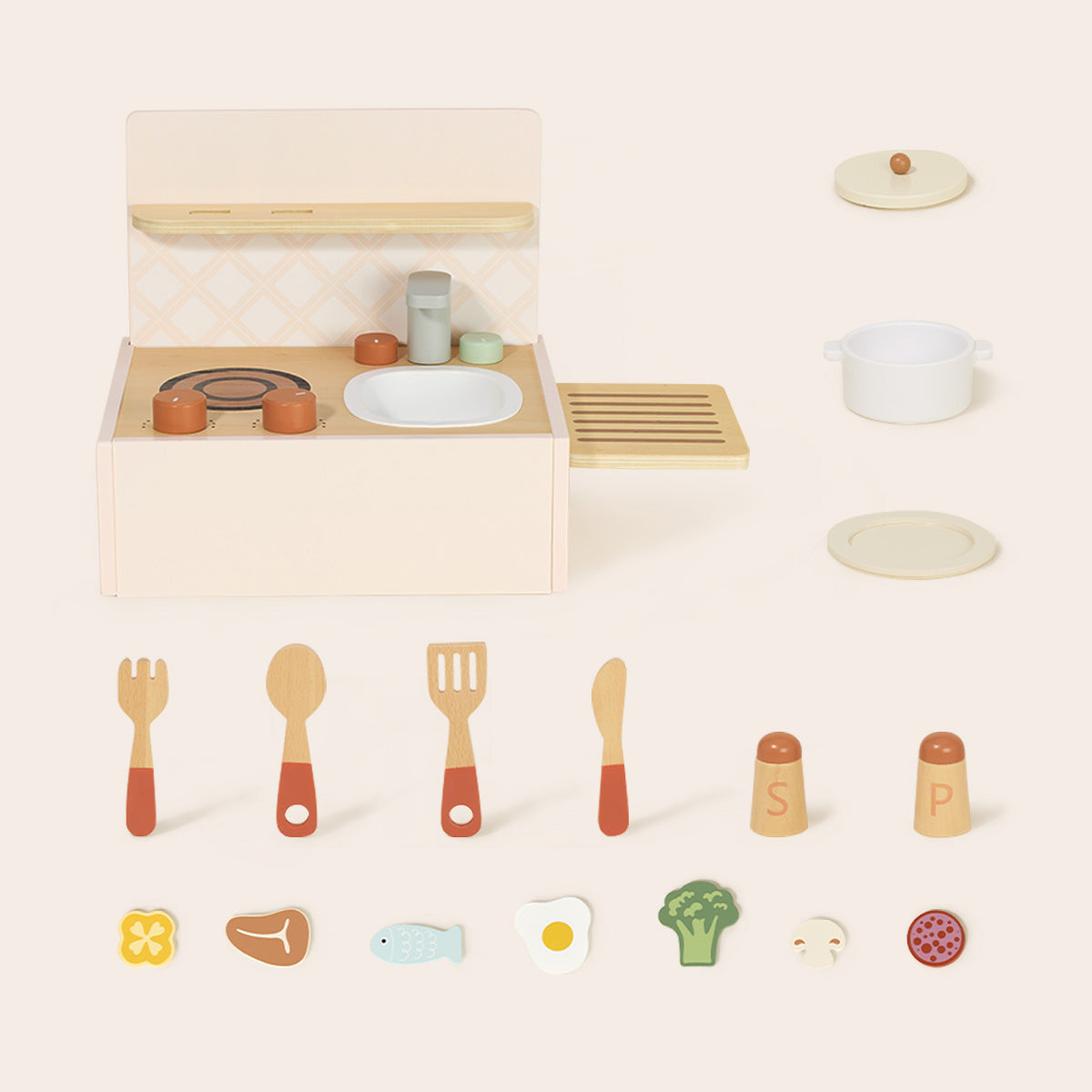 TOOKY TOY Kitchen Set---TJ754