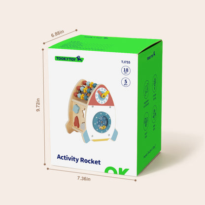 TOOKY TOY Activity Rocket---TJ755