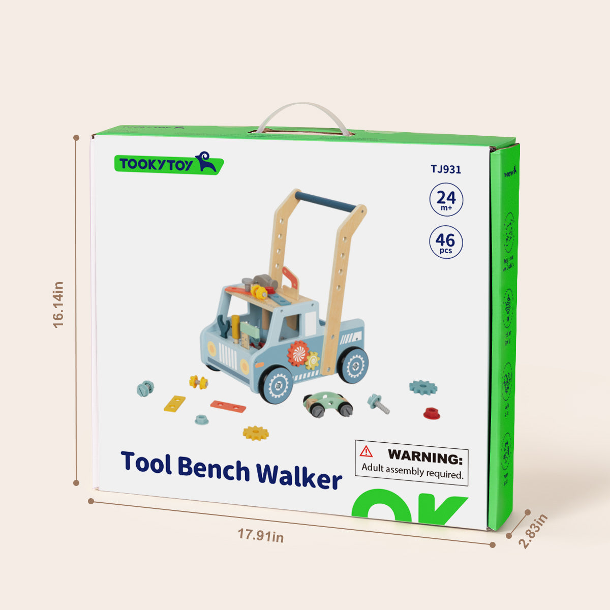 TOOKY TOY Tool Bench Walker---TJ931