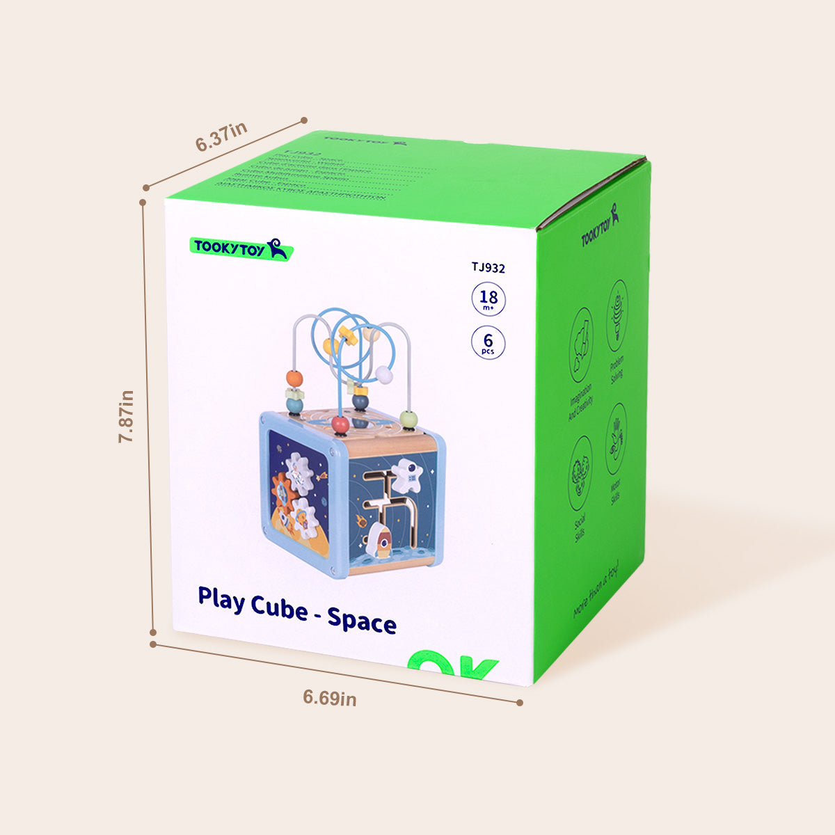 TOOKYTOY Play Cube - Space---TJ932