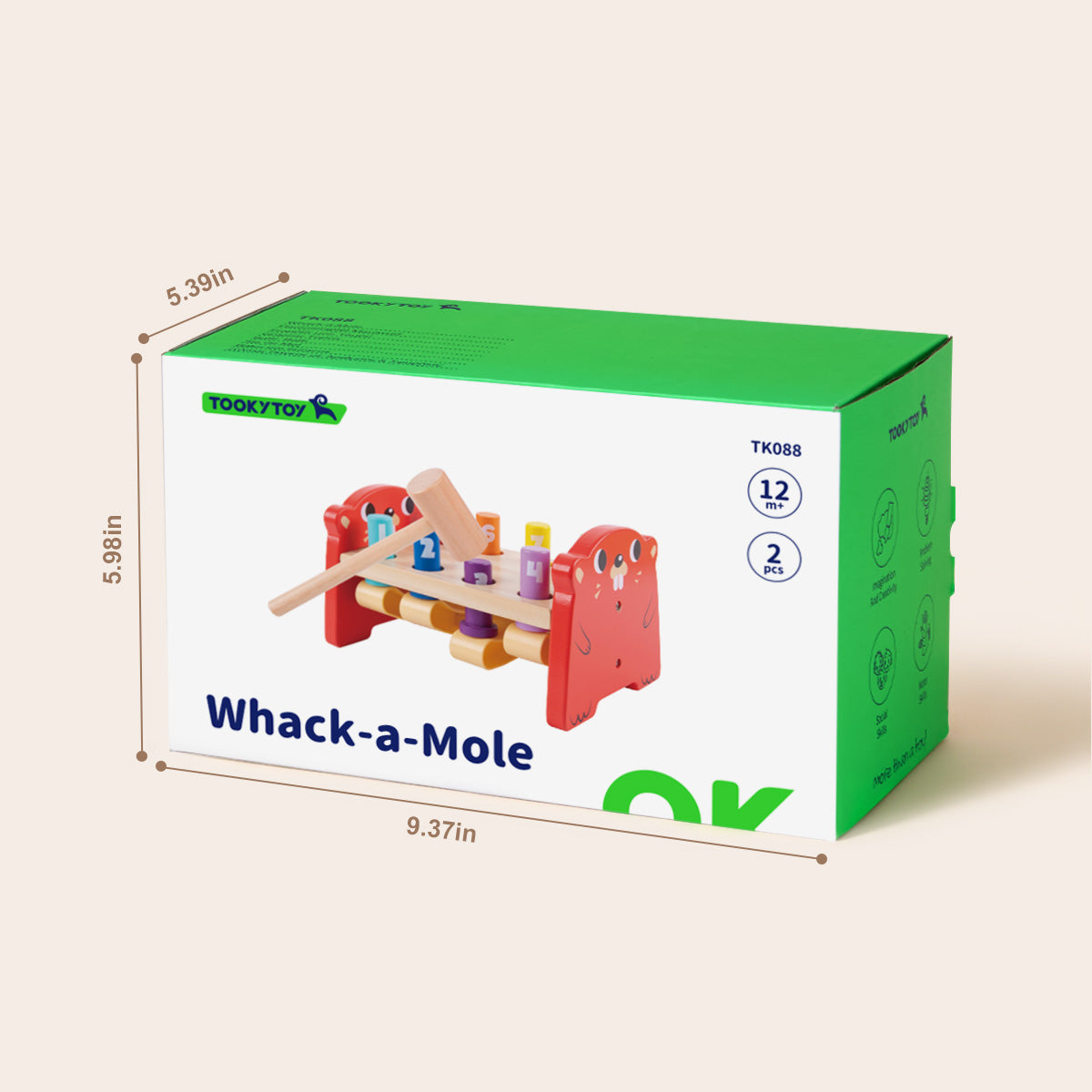 TOOKY TOY Whack-a-Mole---TK088