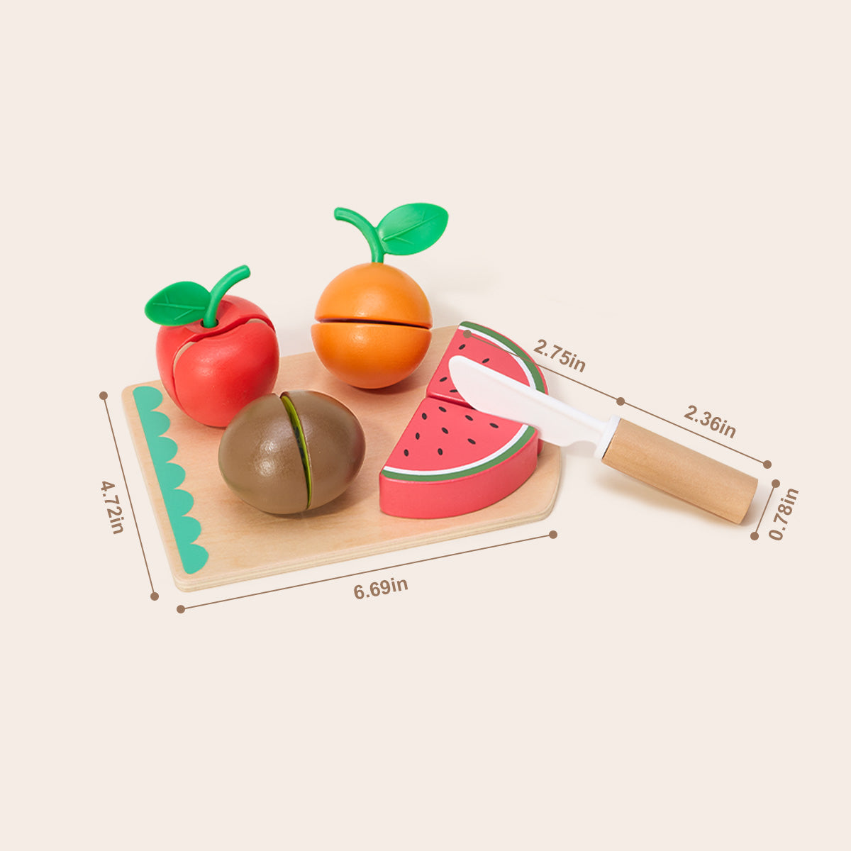TOOKY TOY Cutting Fruits---TK111