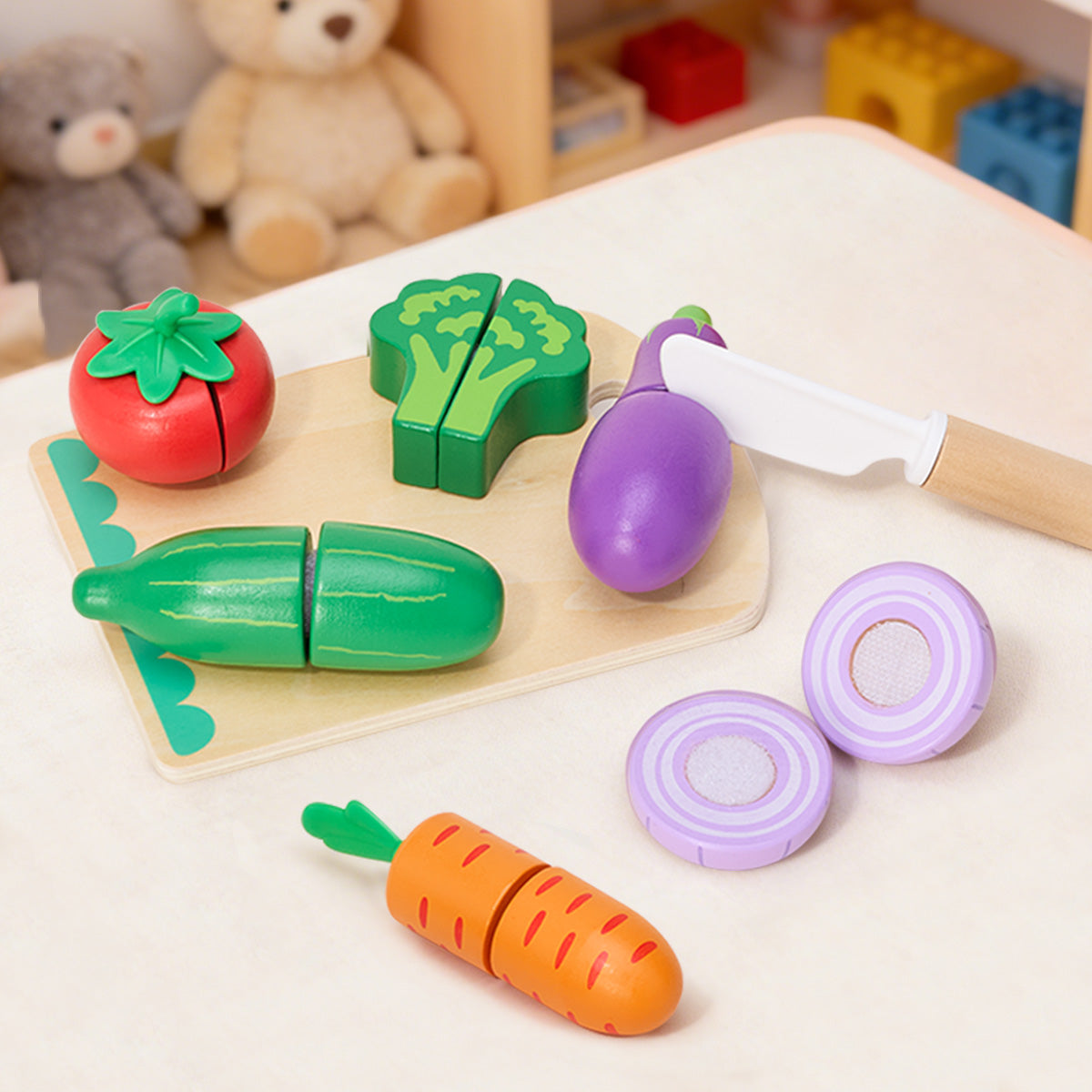TOOKY TOY Cutting Vegetables---TK112