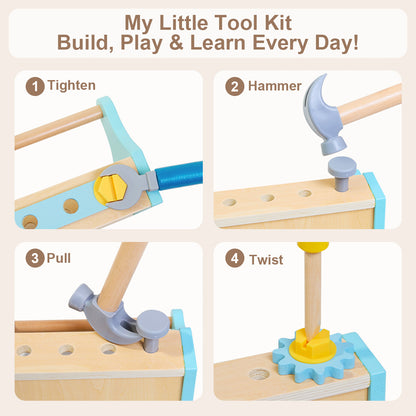 TOOKY TOY Take-Along Tool Box---TK273