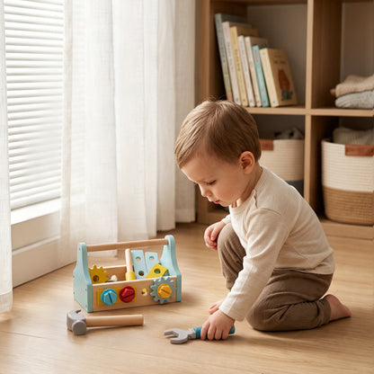 TOOKY TOY Take-Along Tool Box---TK273
