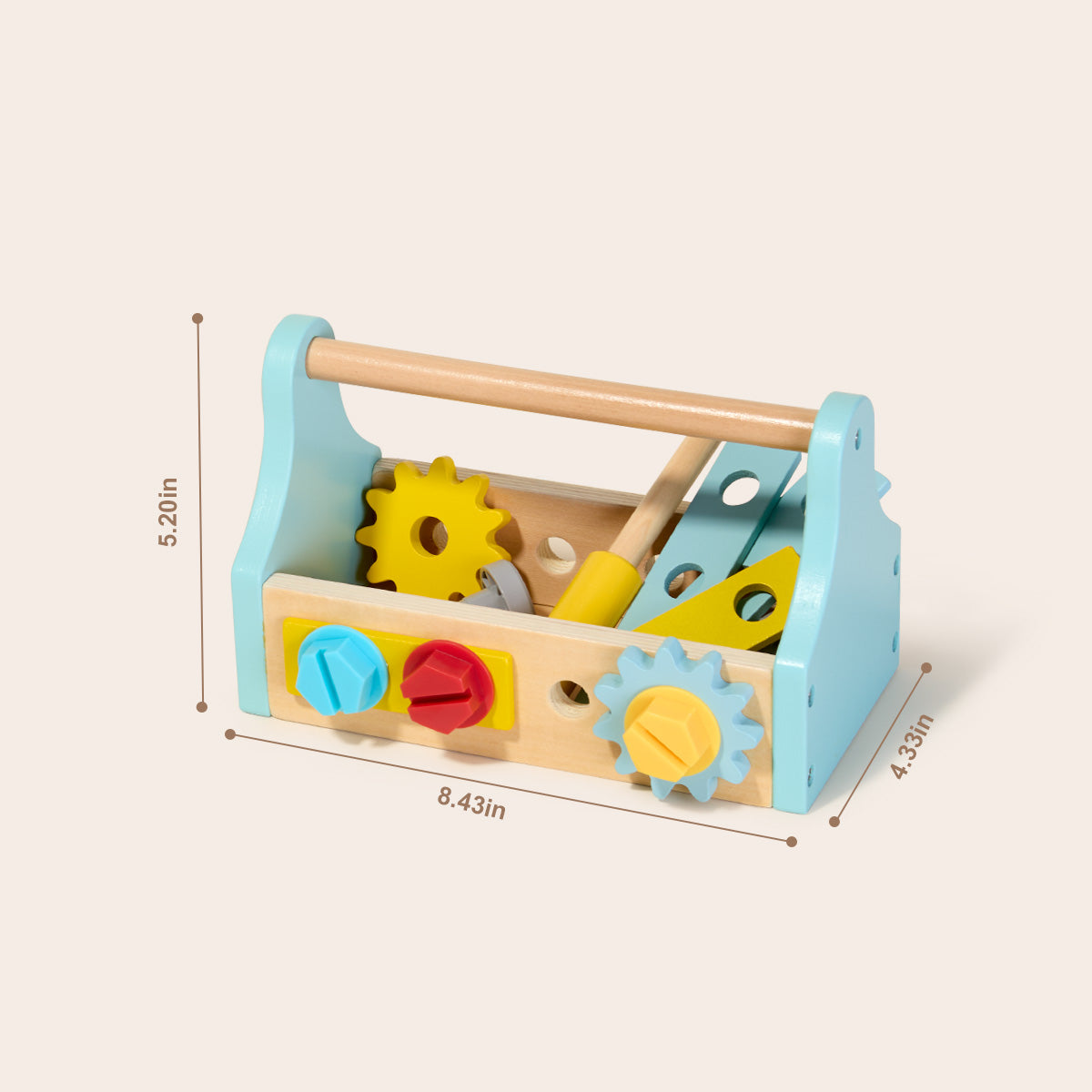 TOOKY TOY Take-Along Tool Box---TK273