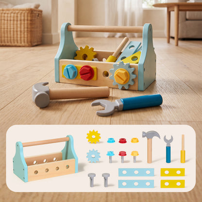 TOOKY TOY Take-Along Tool Box---TK273