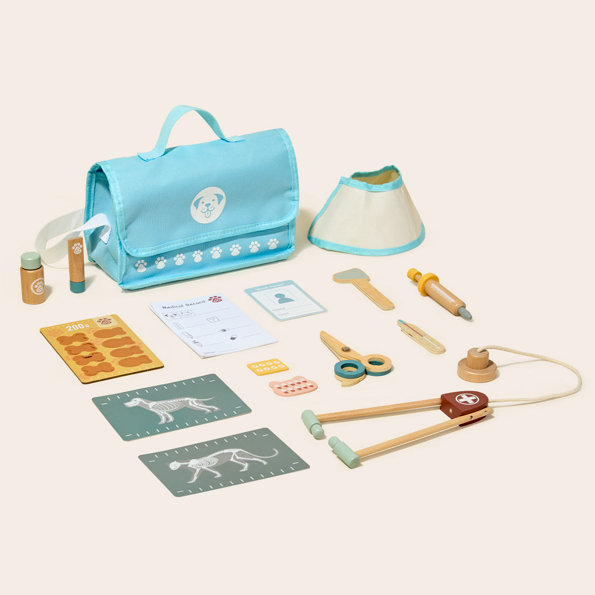 TOOKY TOY Little Pet Vet Play Set---TK319N