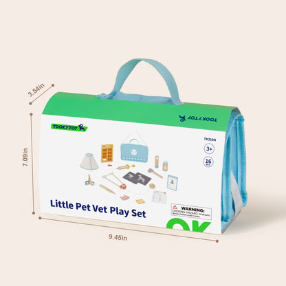 TOOKY TOY Little Pet Vet Play Set---TK319N