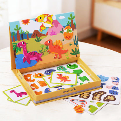 TOOKY TOY Magnetic Box - Dinosaur---TK405