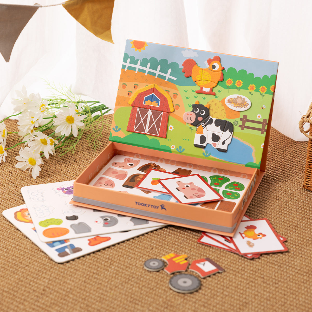 TOOKY TOY Magnetic Box - Fram---TK409