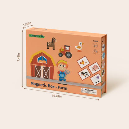 TOOKY TOY Magnetic Box - Fram---TK409
