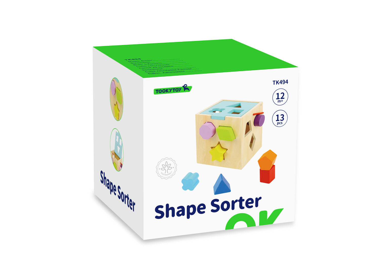 TOOKYTOY Shape Sorter---TK494