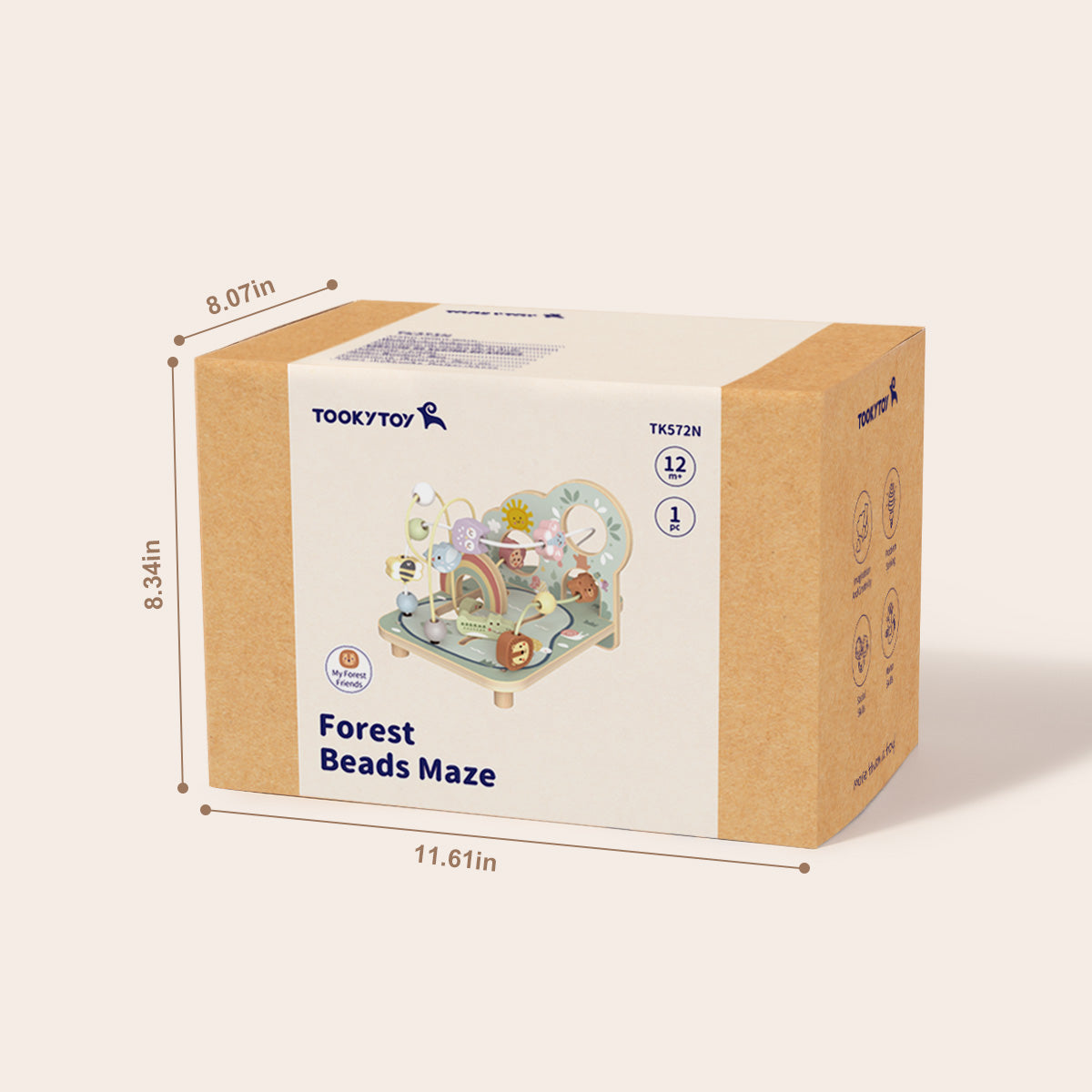TOOKY TOY Forest Beads Maze---TK752N