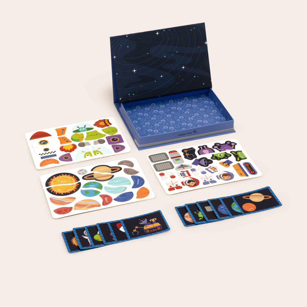 TOOKY TOY Magnetic Box - Space---TK674