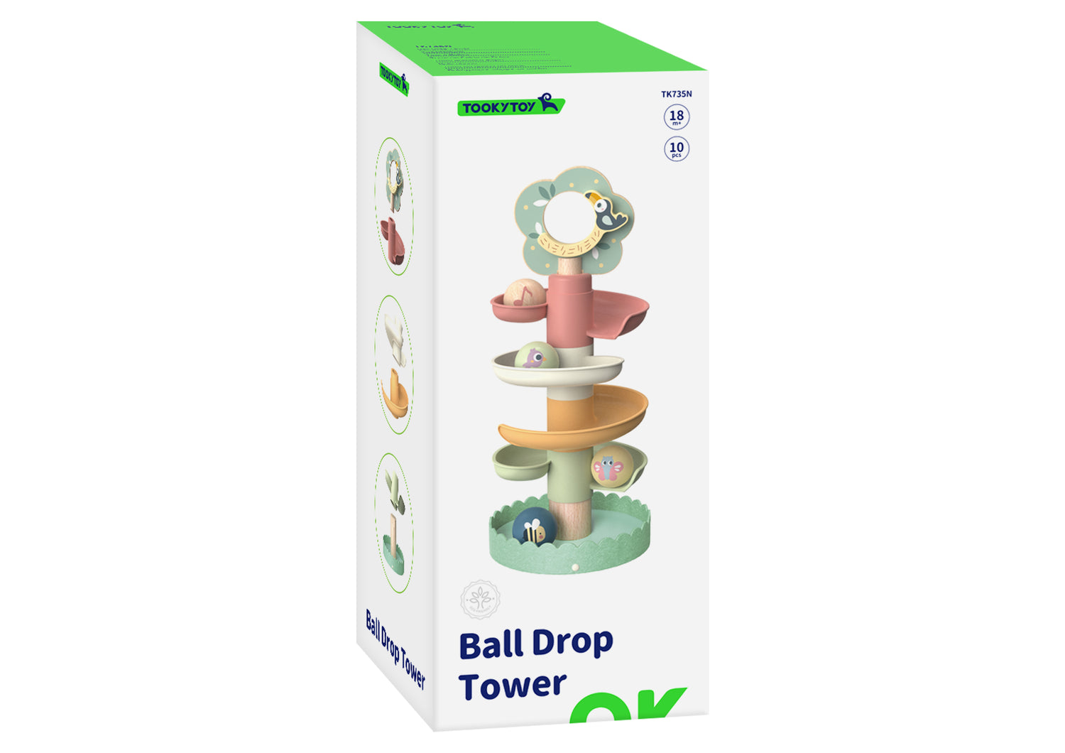 TOOKYTOY Ball Drop Tower---TK735N