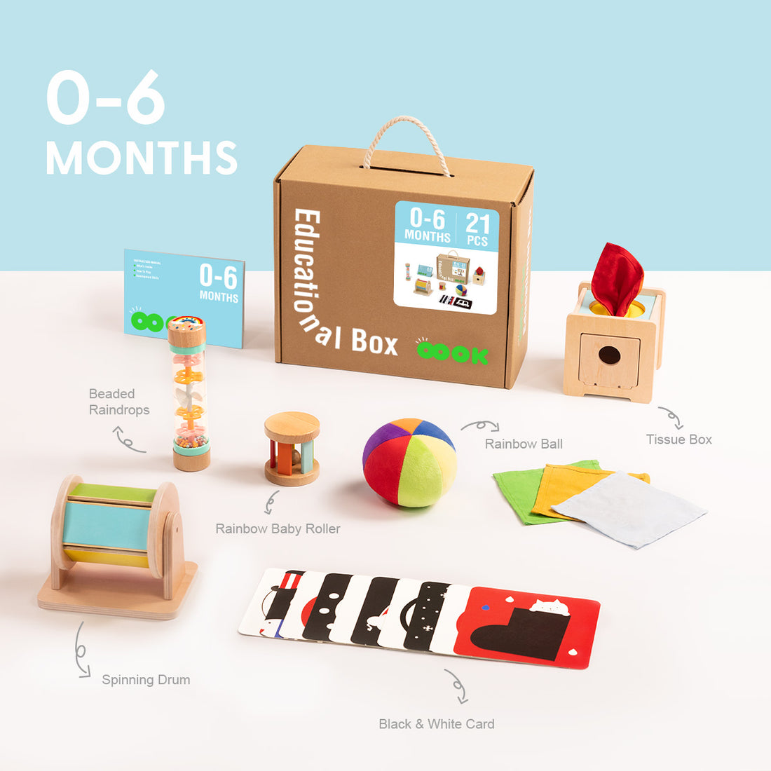 0-6m Educational Box---TK750