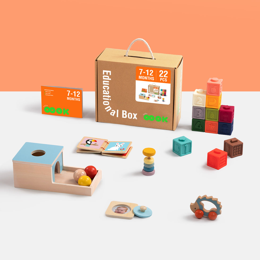 TOOKYTOY 7-12m Educational Box---TK751