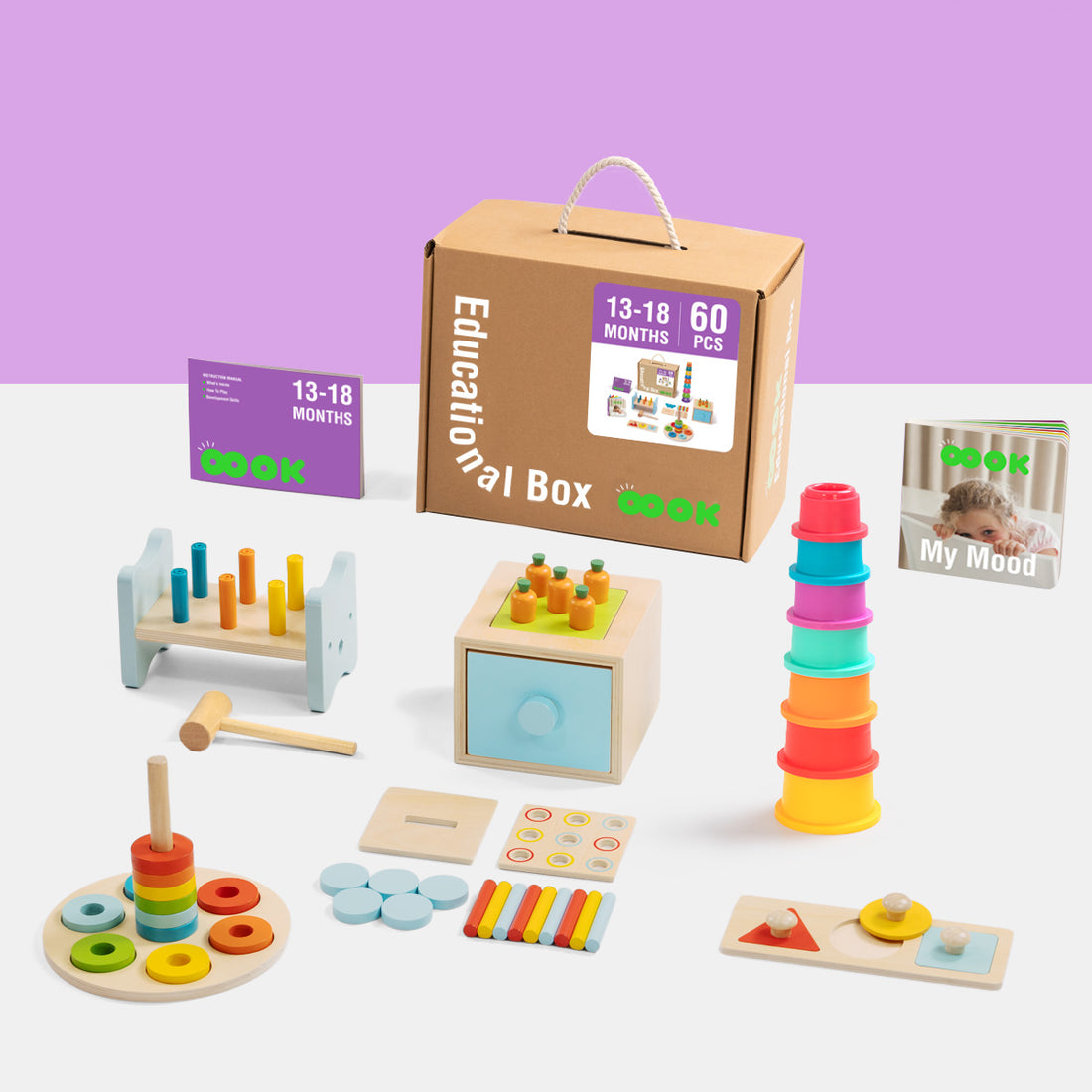 TOOKYTOY 13-18m Educational Box---TK752