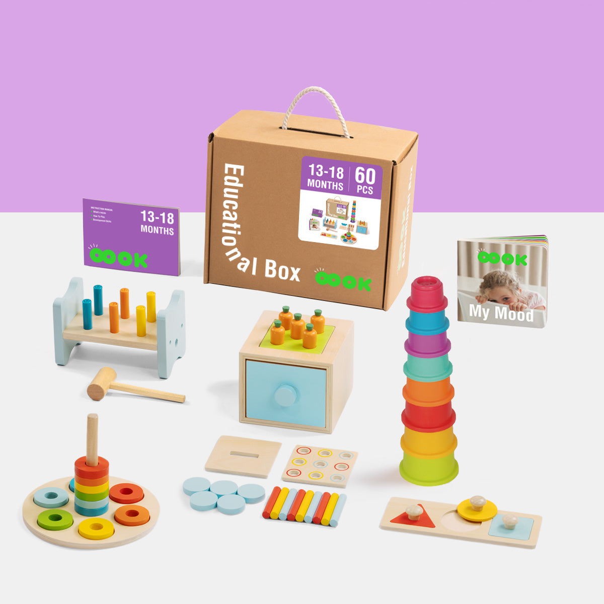 TOOKYTOY 13-18m Educational Box---TK752