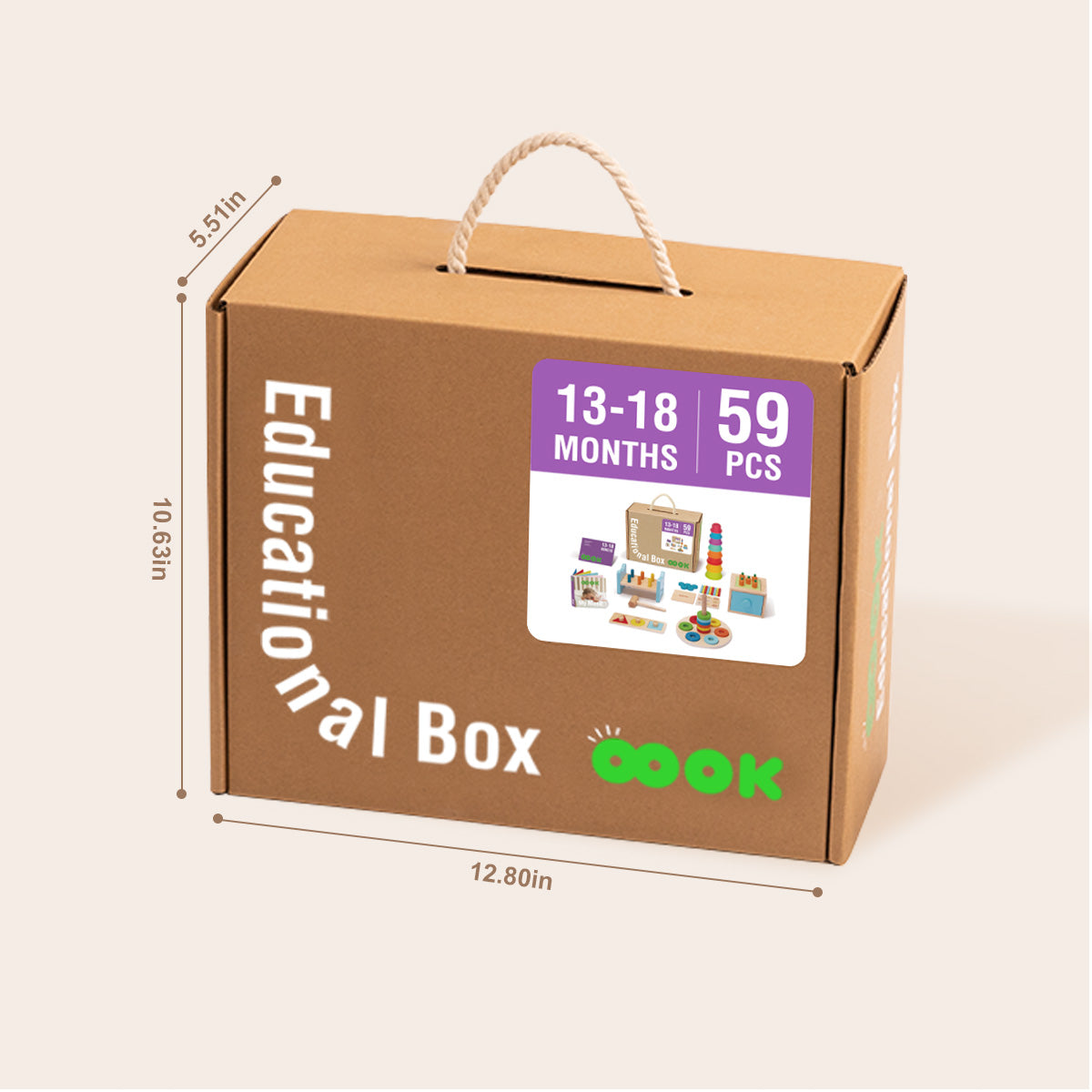 TOOKYTOY 13-18m Educational Box---TK752